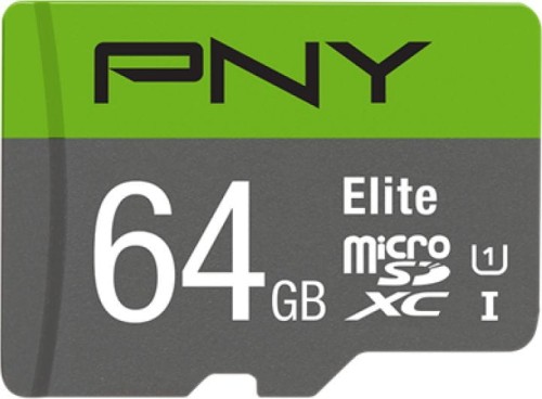 PNY Elite MicroSDXC 64 GB Class 10 UHS-I/U1 A1 V10