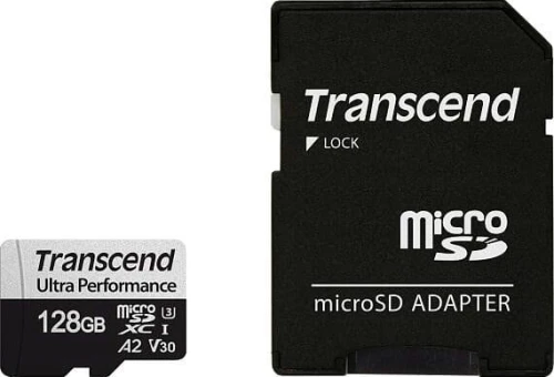 Transcend Ultra Performance 340S MicroSDXC 128 GB Class 10 UHS-I/U3 A2 V30