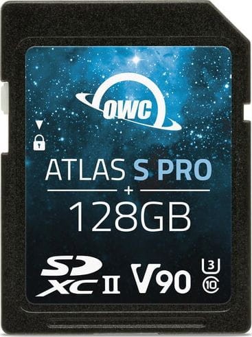 OWC Atlas S Pro SDXC 128 GB Class 10 UHS-II/U3 V90