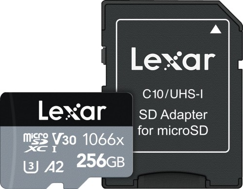 Lexar Professional 1066x MicroSDXC 256 GB Class 10 UHS-I/U3 A2 V30