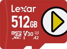 Lexar PLAY MicroSDXC 512 GB Class 10 UHS-I/U1 A2 V30