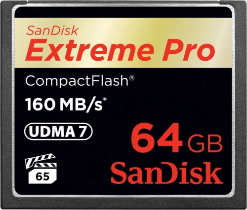 SanDisk Extreme PRO Compact Flash 64 GB
