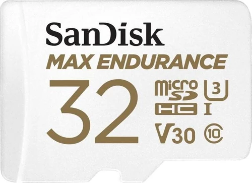 SanDisk Max Endurance MicroSDHC 32 GB Class 10 UHS-I/U3 V30