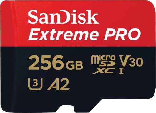 SanDisk Extreme PRO MicroSDXC 256 GB Class 10 UHS-I/U3 A2 V30