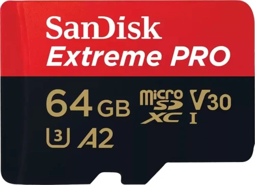 SanDisk Extreme PRO MicroSDXC 64 GB Class 10 UHS-I/U3 A2 V30