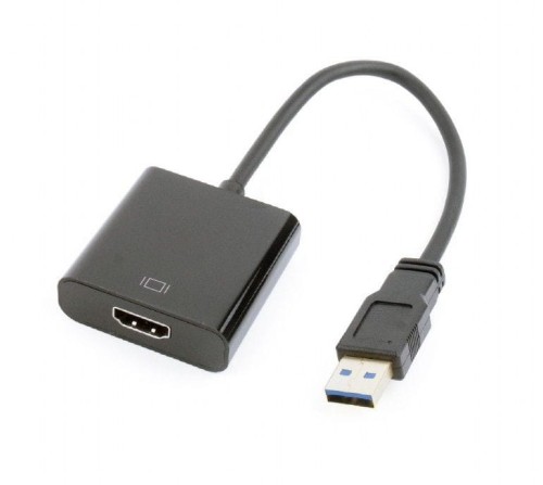 Gembird A-USB3-HDMI-02 USB - HDMI Czarny