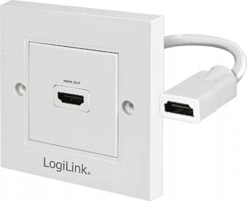 LogiLink HDMI - HDMI biały