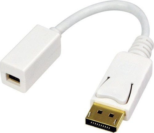 LogiLink DisplayPort Mini - DisplayPort 0.15m biały