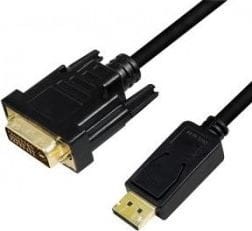 LogiLink DisplayPort - DVI-D 1m czarny
