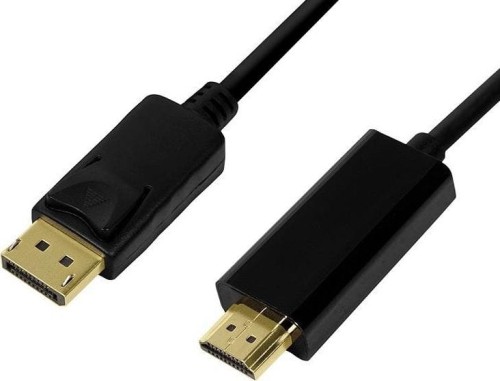 LogiLink DisplayPort - HDMI 2m czarny