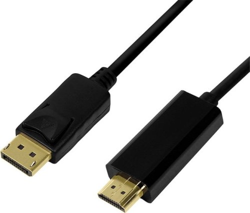 LogiLink DisplayPort - HDMI 3m czarny