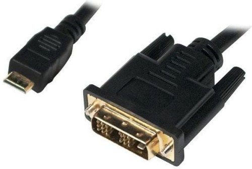 LogiLink HDMI Mini - DVI-D 1m czarny