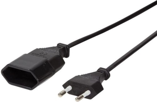 LogiLink Przedłużacz kabla zasilającego LogiLink CP124 Euro CEE 7/16 czarny 3m - CP124