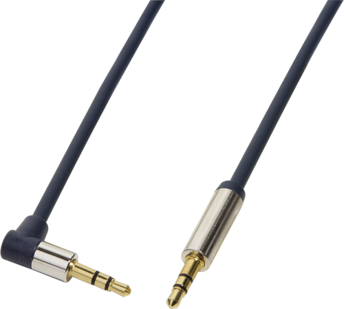 LogiLink Jack 3.5mm - Jack 3.5mm 1m niebieski