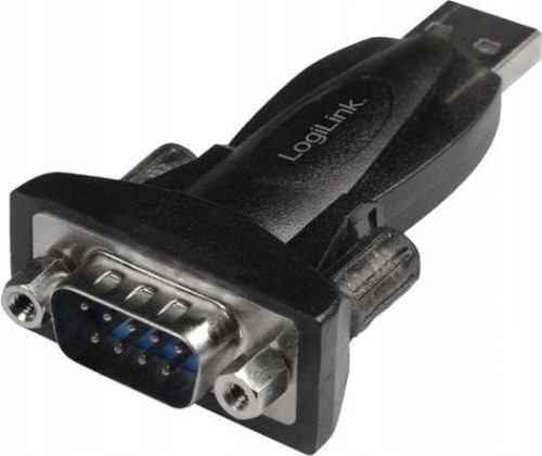 LogiLink USB - RS-232 Czarny