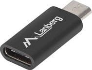 Lanberg USB-C - microUSB Czarny