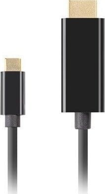 Lanberg USB-C - HDMI 1.8 m Czarny