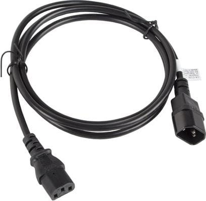 Lanberg IEC 320 C13 - C14, 1.8m, czarny