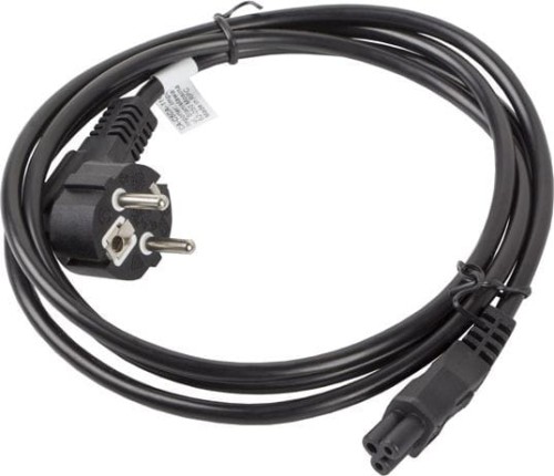 Lanberg IEC 7/7 - IEC 320 C5, 1.8m, czarny