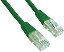 Gembird patch cord RJ45, kat. 5e, UTP, 0.5m, zielony