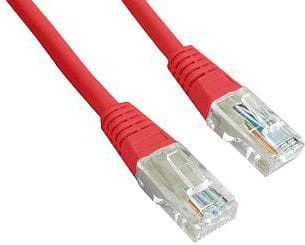 Gembird patch cord RJ45, kat. 5e, UTP, 0.5m, czerwony