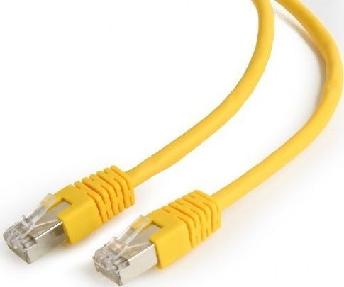 Gembird patchcord RJ45, kat. 6, FTP, 0.25m, żółty