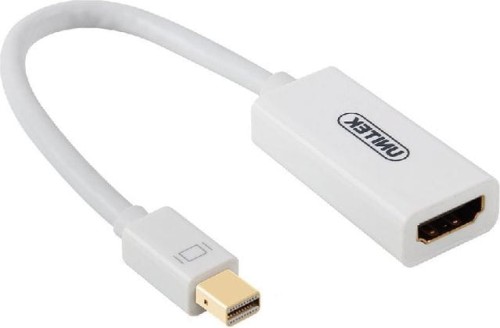 Unitek DisplayPort Mini - HDMI biały