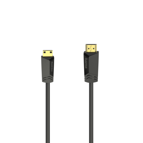 Hama HDMI Mini - HDMI 1.5m czarny