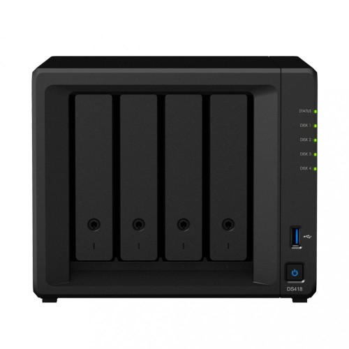 Synology DS418 4x0HDD 2GB 4x1.4Ghz 2xGbE 2xUSB