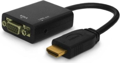 Savio cl-23 HDMI - D-Sub (VGA) czarny