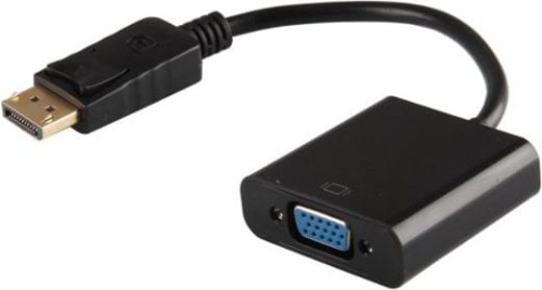 Savio CL-90 DisplayPort - D-Sub (VGA) czarny