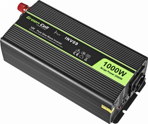 Przetwornica Green Cell 12V/230V 1000W/2000W