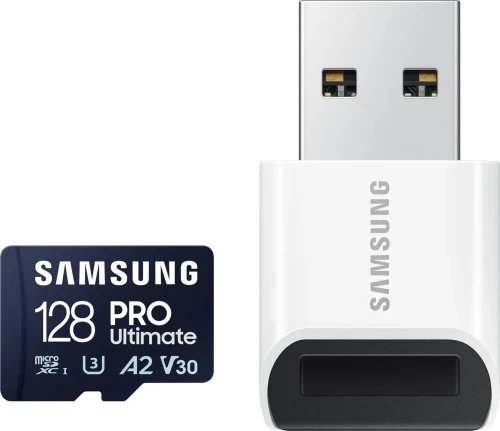 Samsung MEMORY MICRO SDXC 128GB W/READER