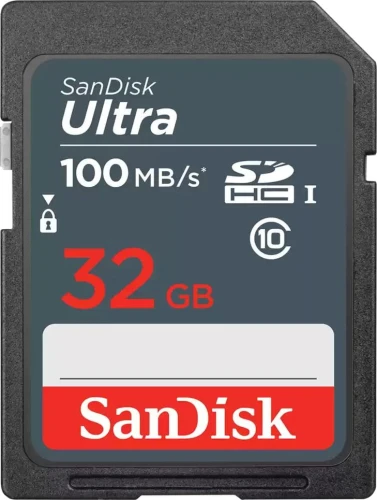 SanDisk Ultra SDHC 32 GB Class 10 UHS-I/U1