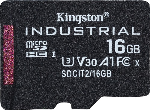 Kingston SDCIT2/16GBSP Industrial MicroSDHC 16 GB Class 10 UHS-I/U3 A1 V30