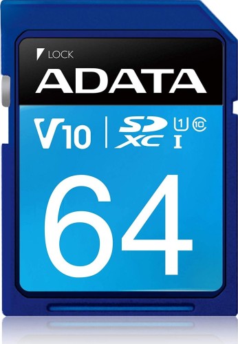 ADATA Premier SDXC 64 GB Class 10 UHS-I/U1 V10
