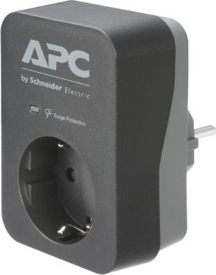 APC Essential SurgeArrest przeciwprzepięciowa 1 gniazdo czarna