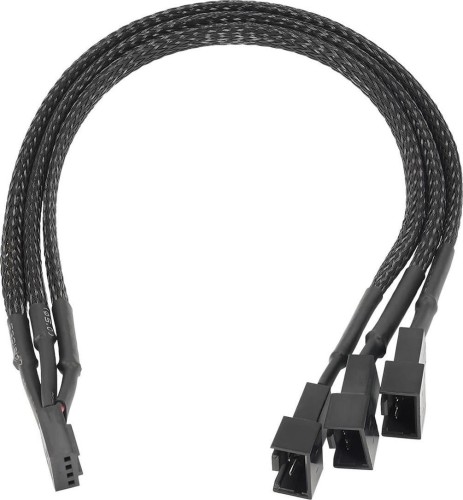 Akyga AK-CA-65 4-pin - 4-pin x3, 0.15m, Czarny