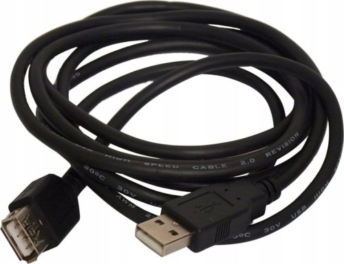 Art USB-A - USB-A 3 m Czarny