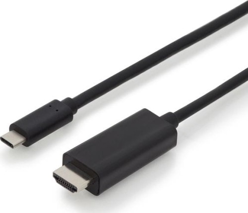Digitus USB-C - HDMI 2 m Czarny