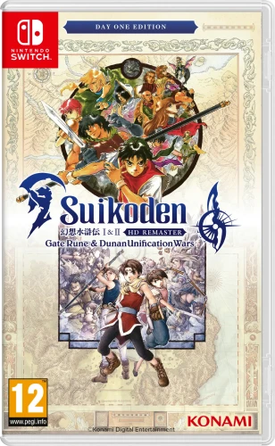 Suikoden I&II HD Remaster Gate Rune and Dunan Unification Wars Day One Edition