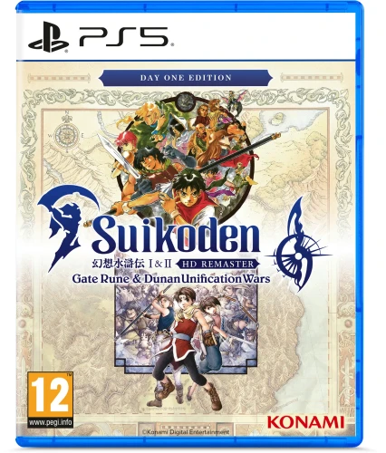Suikoden I&II HD Remaster Gate Rune and Dunan Unification Wars Day One Edition