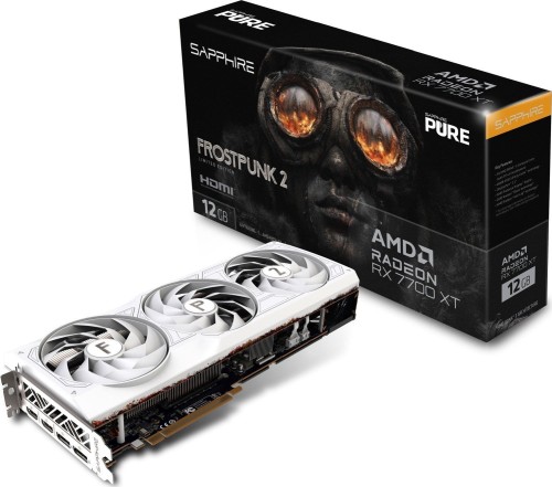 Sapphire Pure Radeon RX 7700 XT Frost Punk 2 Edition 12GB GDDR6