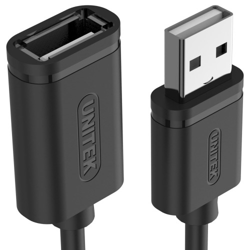 Unitek Y-C418GBK USB-A - USB-A 5 m Czarny