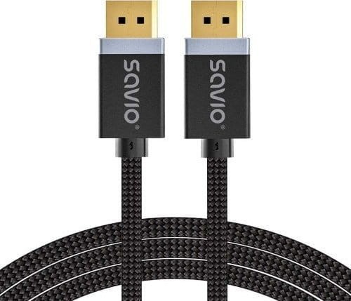 Savio SAVKABELCL-176 DisplayPort - DisplayPort 3m czarny