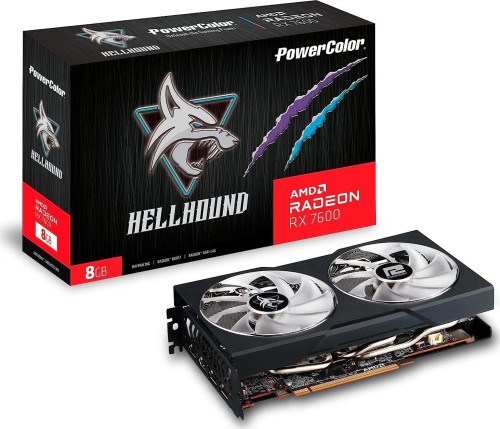 Power Color Radeon RX 7600 Hellhound 8GB GDDR6