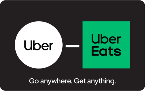 Uber & Uber Eats karta podarunkowa 100 zł