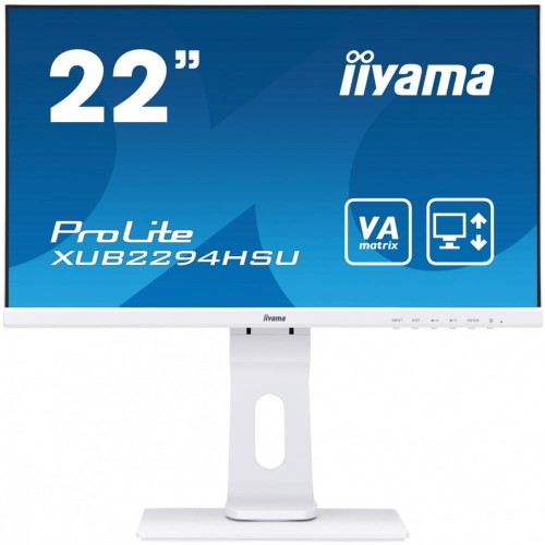 IIYAMA Monitor 21,5 XUB2294HSU- VA,FLHD,HDMI,DP,VGA,USB