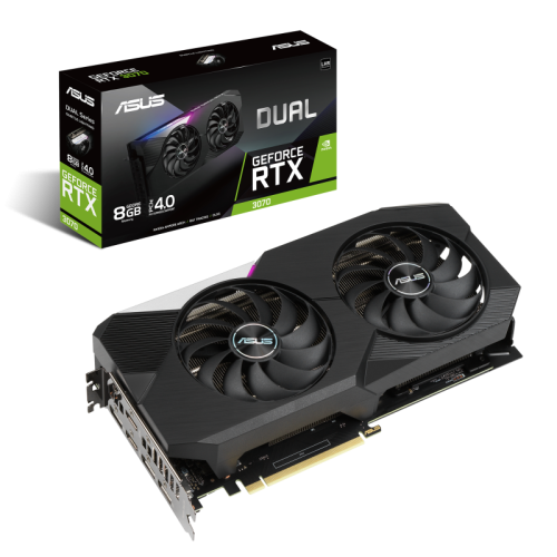 Karta graficzna Asus Dual GeForce RTX™️ 3070 V2 8GB GDDR6 LHR