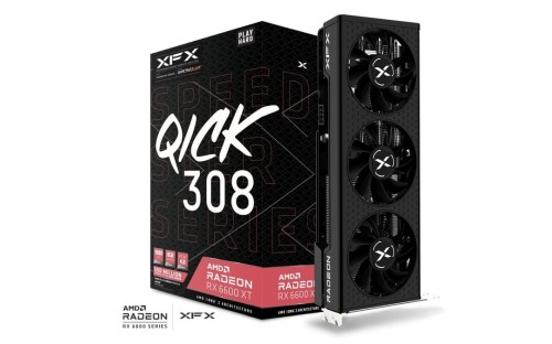 Karta graficzna XFX Speedster QICK 308 RX 6600 XT Black 8GB GDDR6